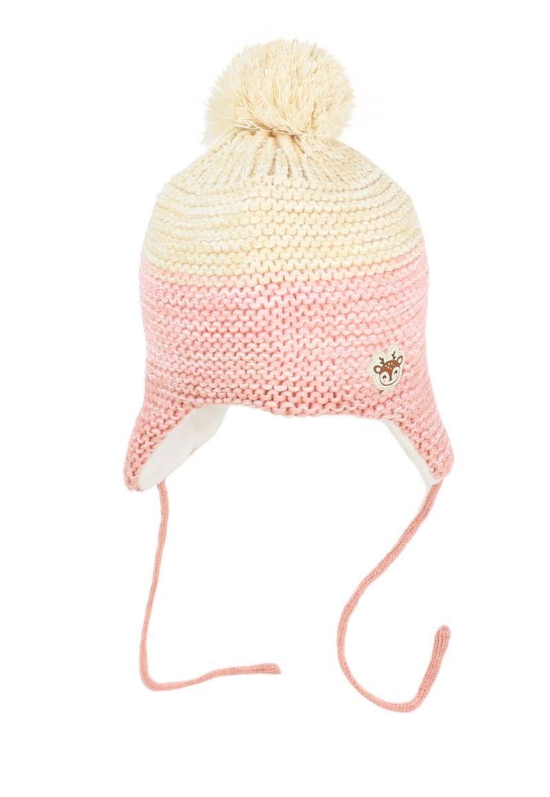Gorro bebé niña pompon arctic 606-0