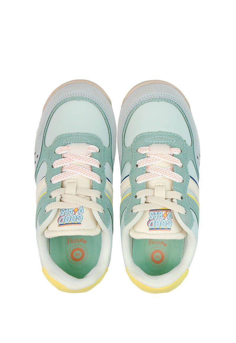 Zapatilla urbana cordón junior niña 886-1