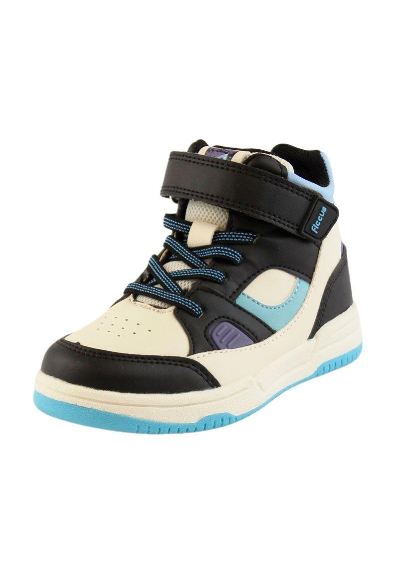 Zapatilla urbana caña velcro elástico andante niño 875-1