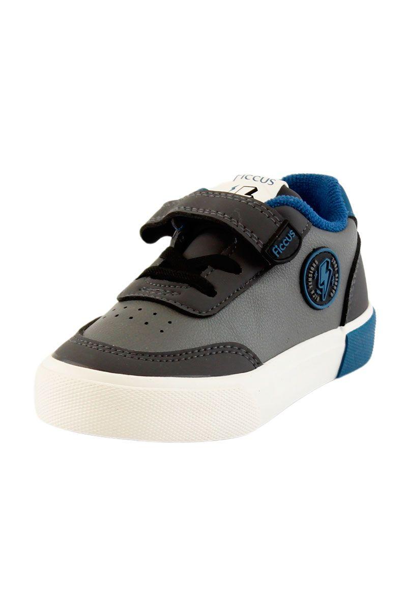 Zapatilla urbana velcro elástico andante niño 879-1