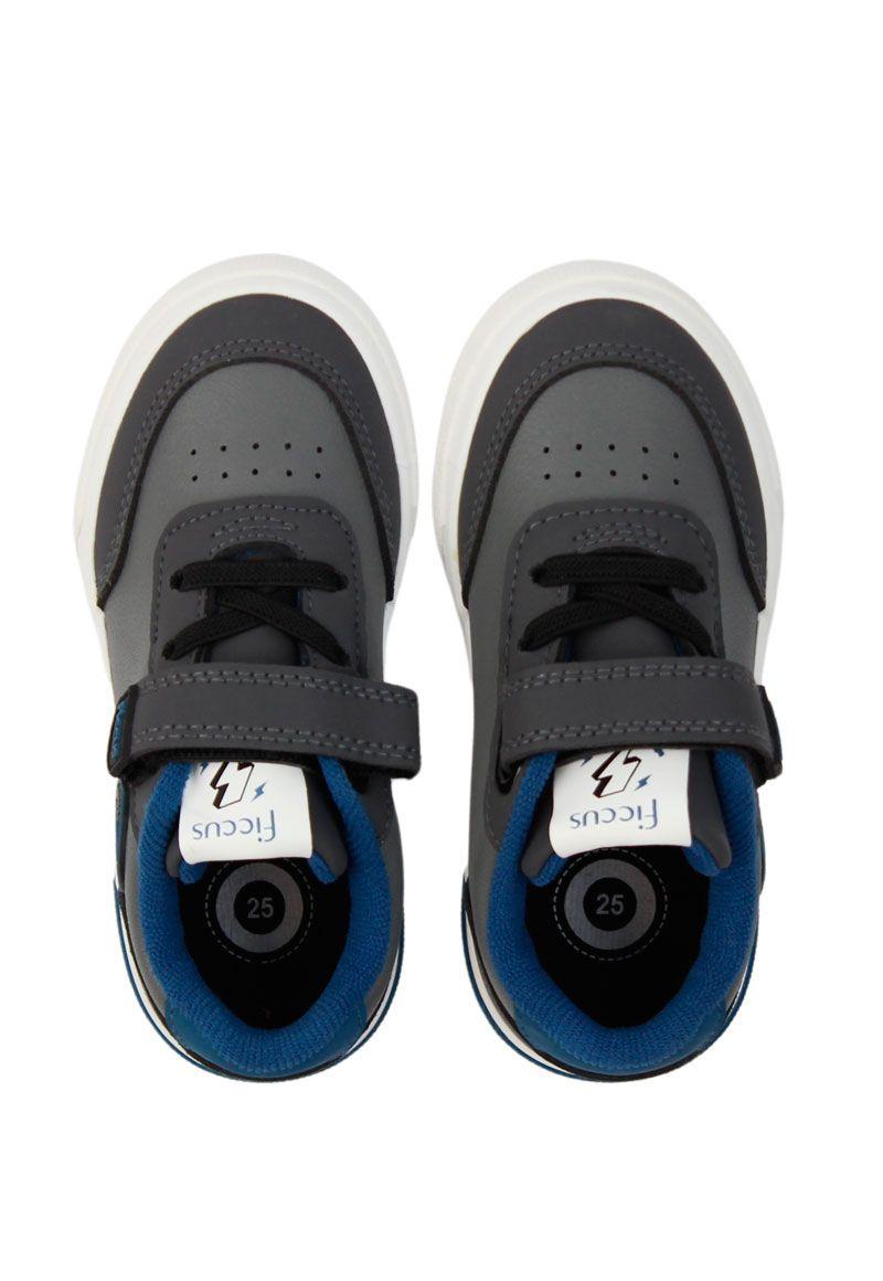 Zapatilla urbana velcro elástico andante niño 879-2