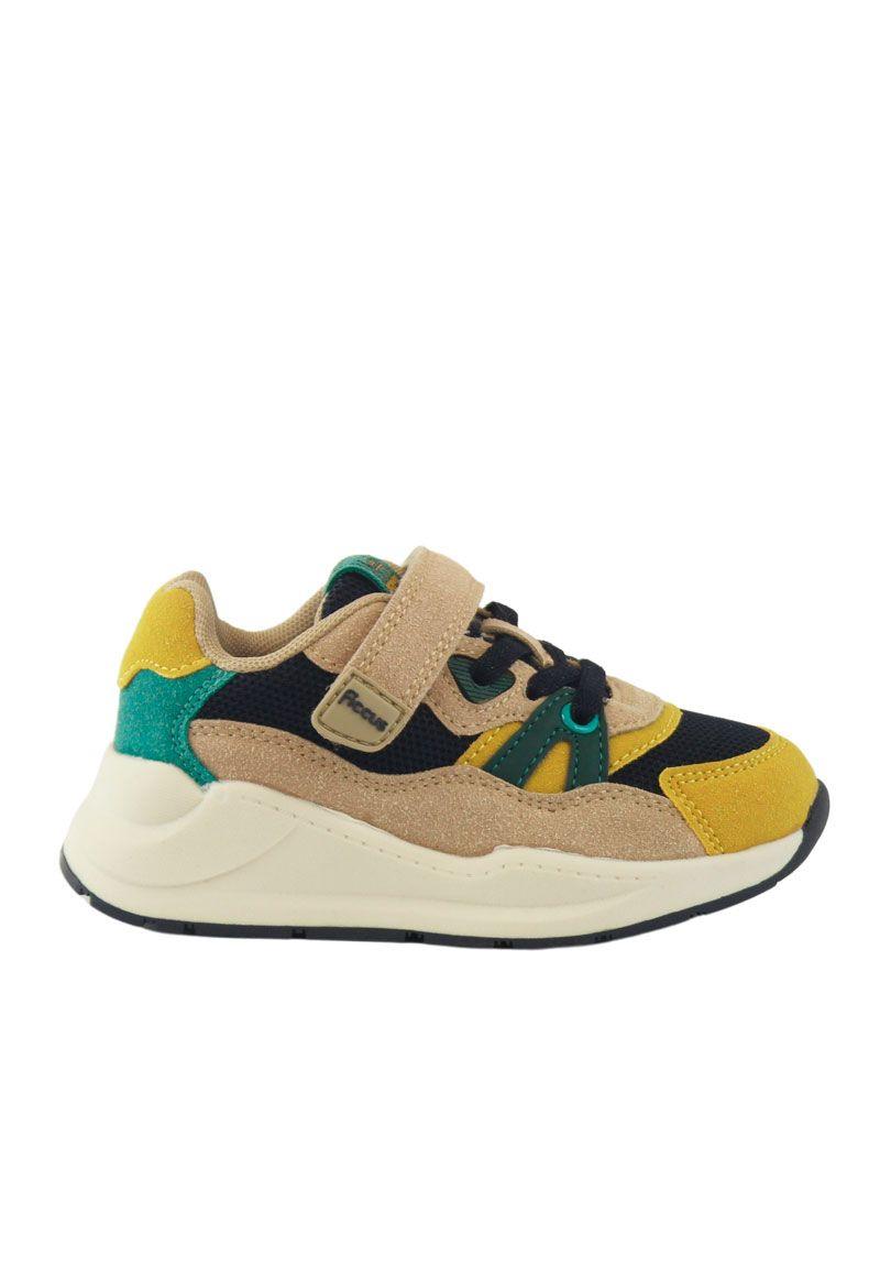 Zapatilla sport velcro elástico kids niño 894-0