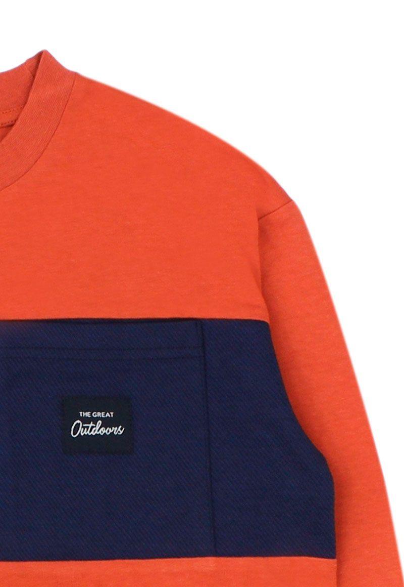 Polera junior niño c/ cortes foresta 331b-2