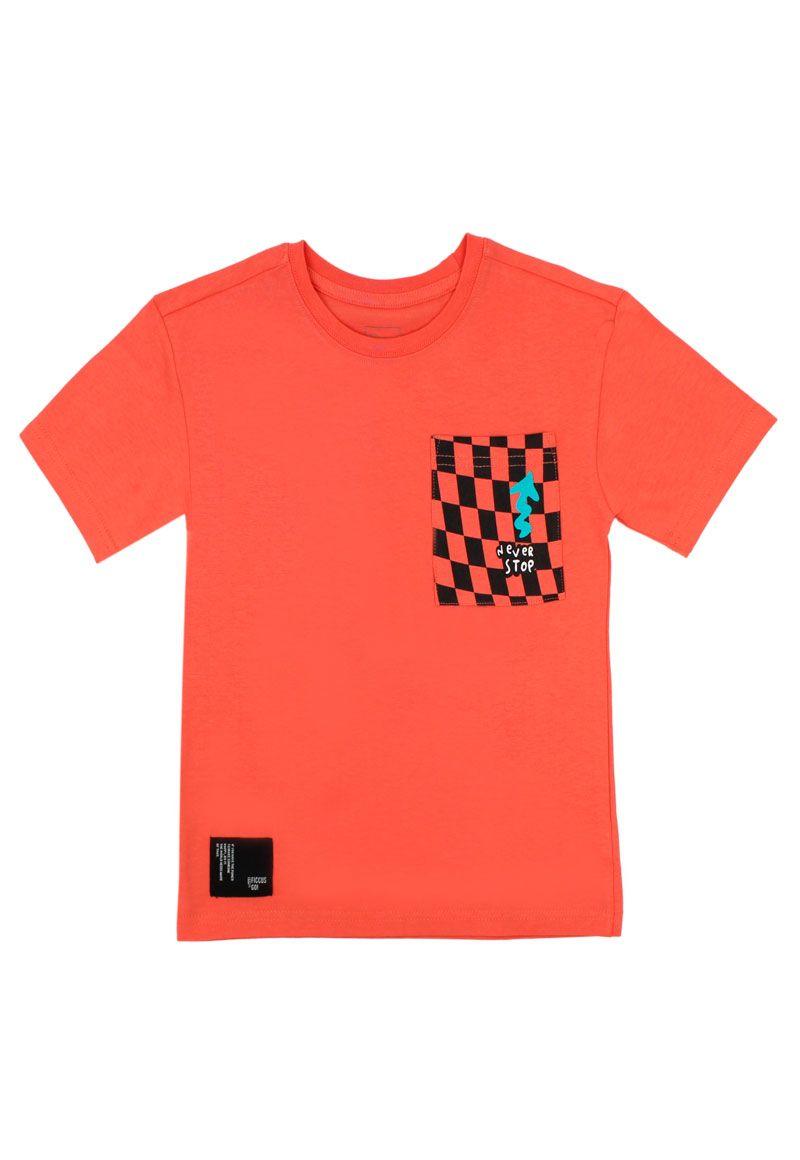 Polera kids niño c/ bolsillo go 242-0