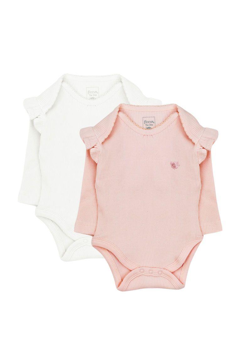 Pack body newborn niña garden 117-0