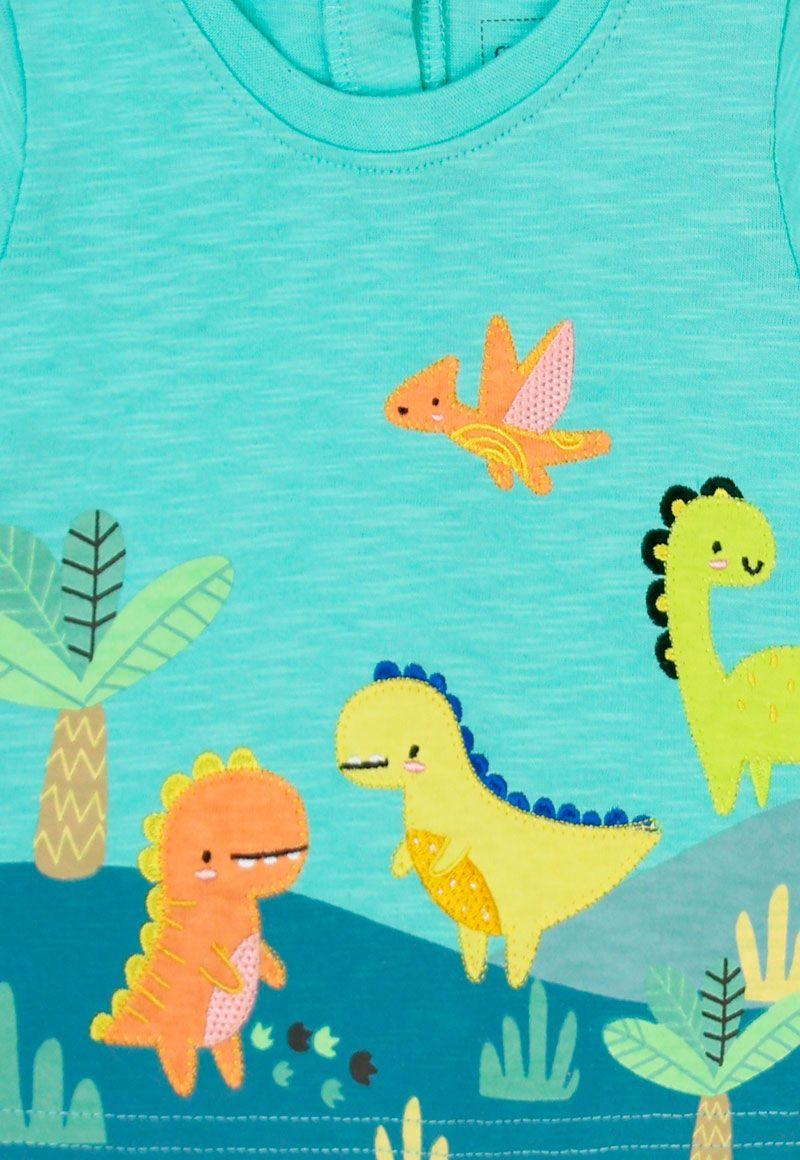 Polera newborn niño dino 100B-2
