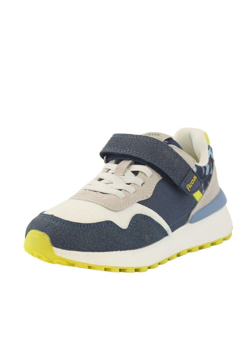 Zapatilla sport velcro elástico junior niño 939-1
