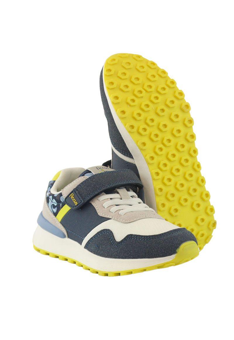 Zapatilla sport velcro elástico junior niño 939-3