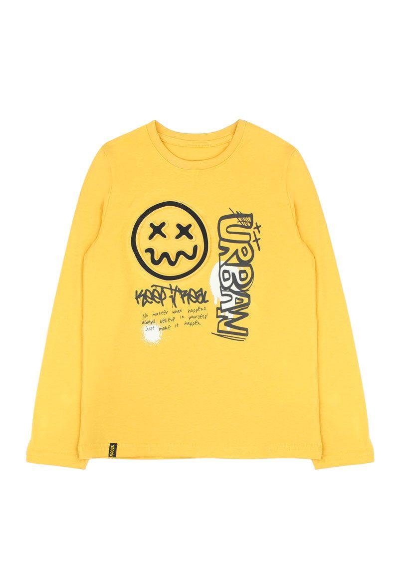 Polera kids niño relieve day to day 727d-0