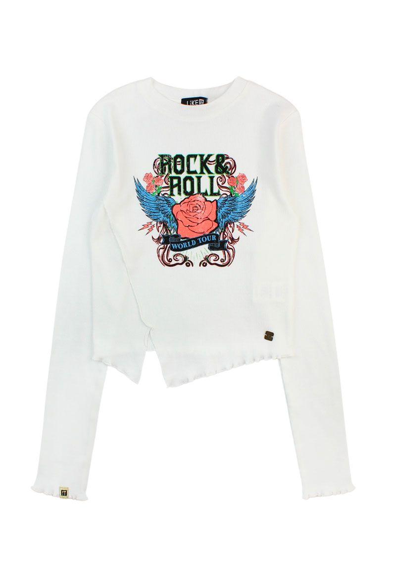 Polera teens niña cortes revolution 536-0