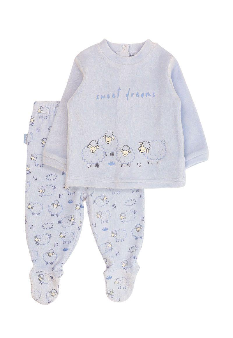 Conjunto newborn niño plush sheeps 101-0