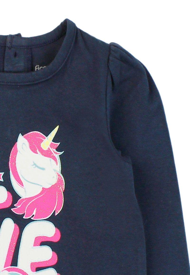 Polera bebé niña m/ recogida cosmic 181-2
