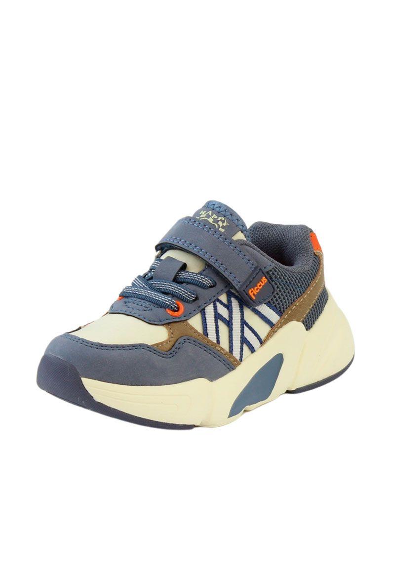 Zapatilla sport velcro elástico kids niño 898-1