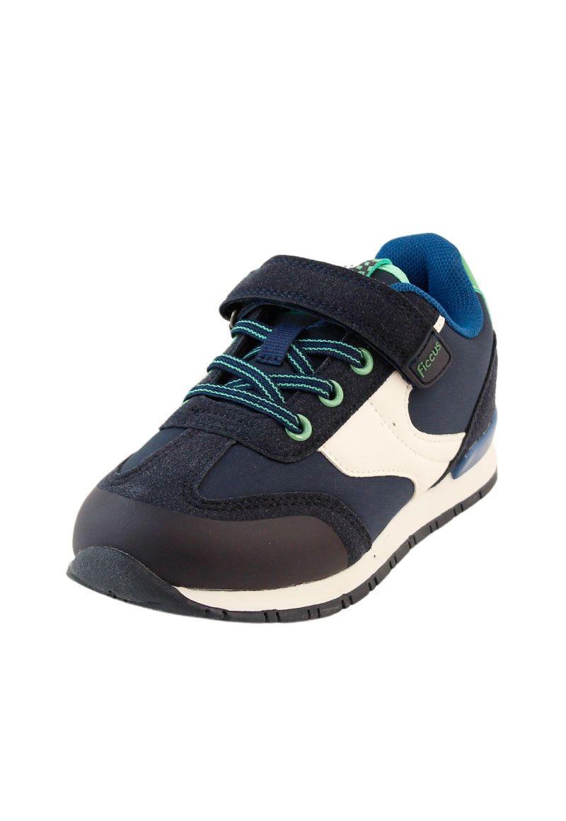 Zapatilla sport jogging velcro elástico w24 niño 931-1