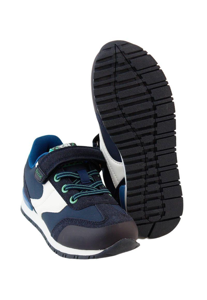 Zapatilla sport jogging velcro elástico w24 niño 931-3