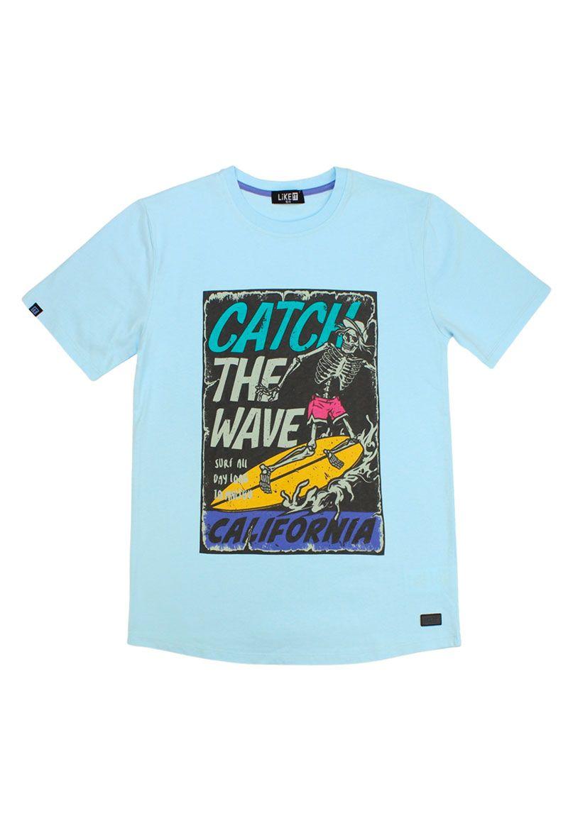 Polera teens niño estampada sunset 508-0