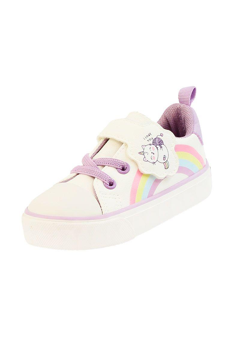 Zapatilla velcro elástico principiante niña 820-0