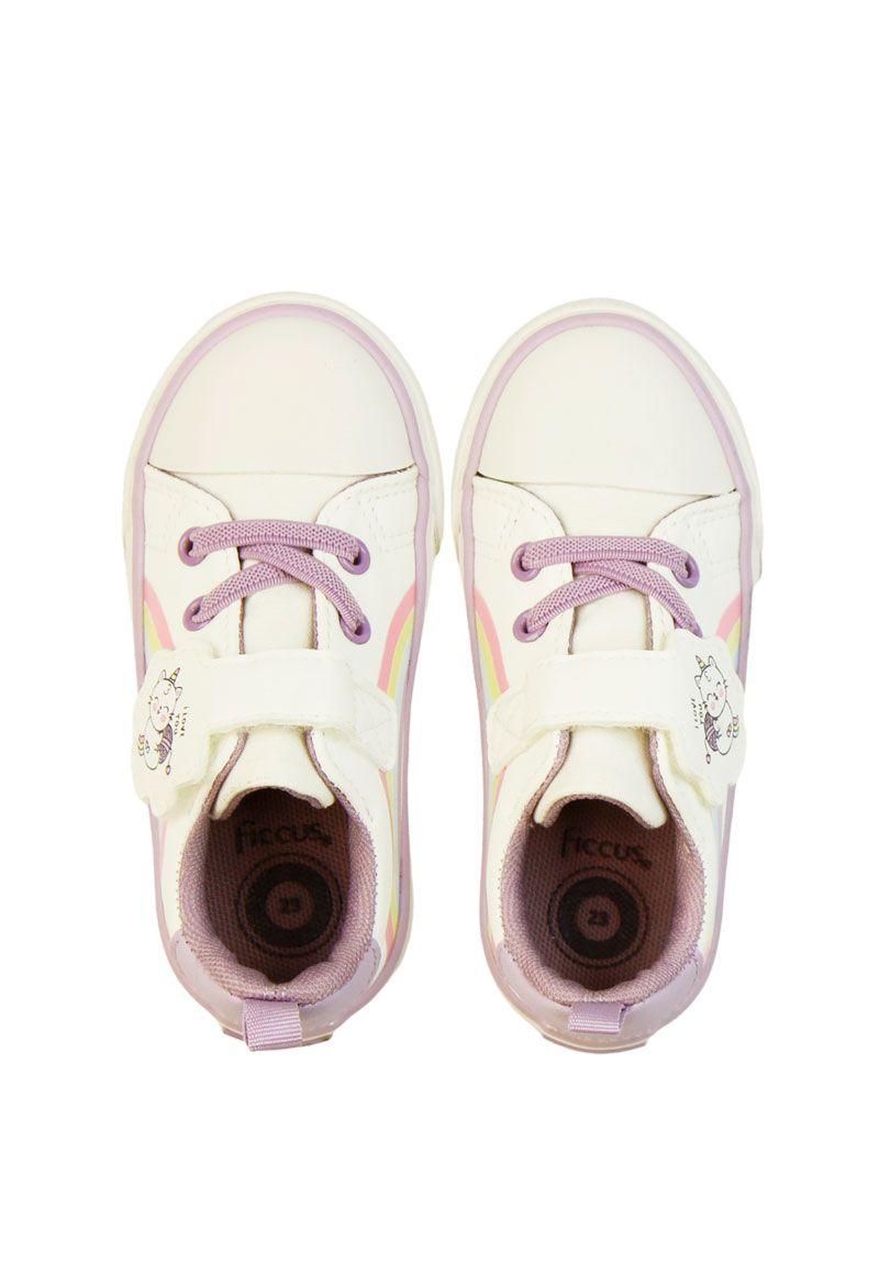 Zapatilla velcro elástico principiante niña 820-1