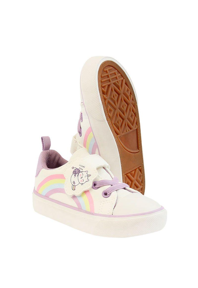 Zapatilla velcro elástico principiante niña 820-2