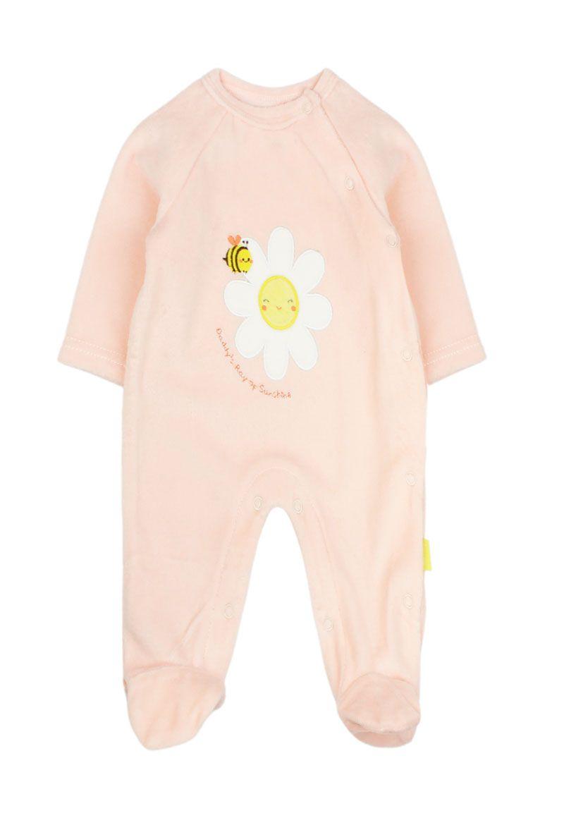 Osito newborn niña plush daisies 130-0