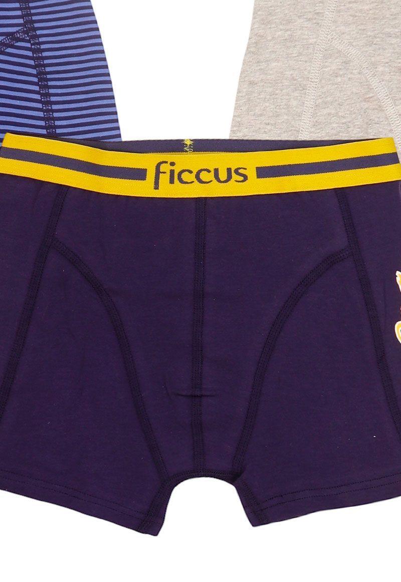 Pack triple boxers teens niño  659m-2