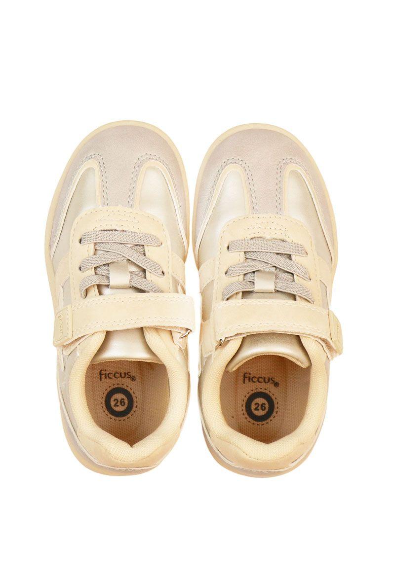 Zapatilla urbana velcro elástico kids niña 837-2