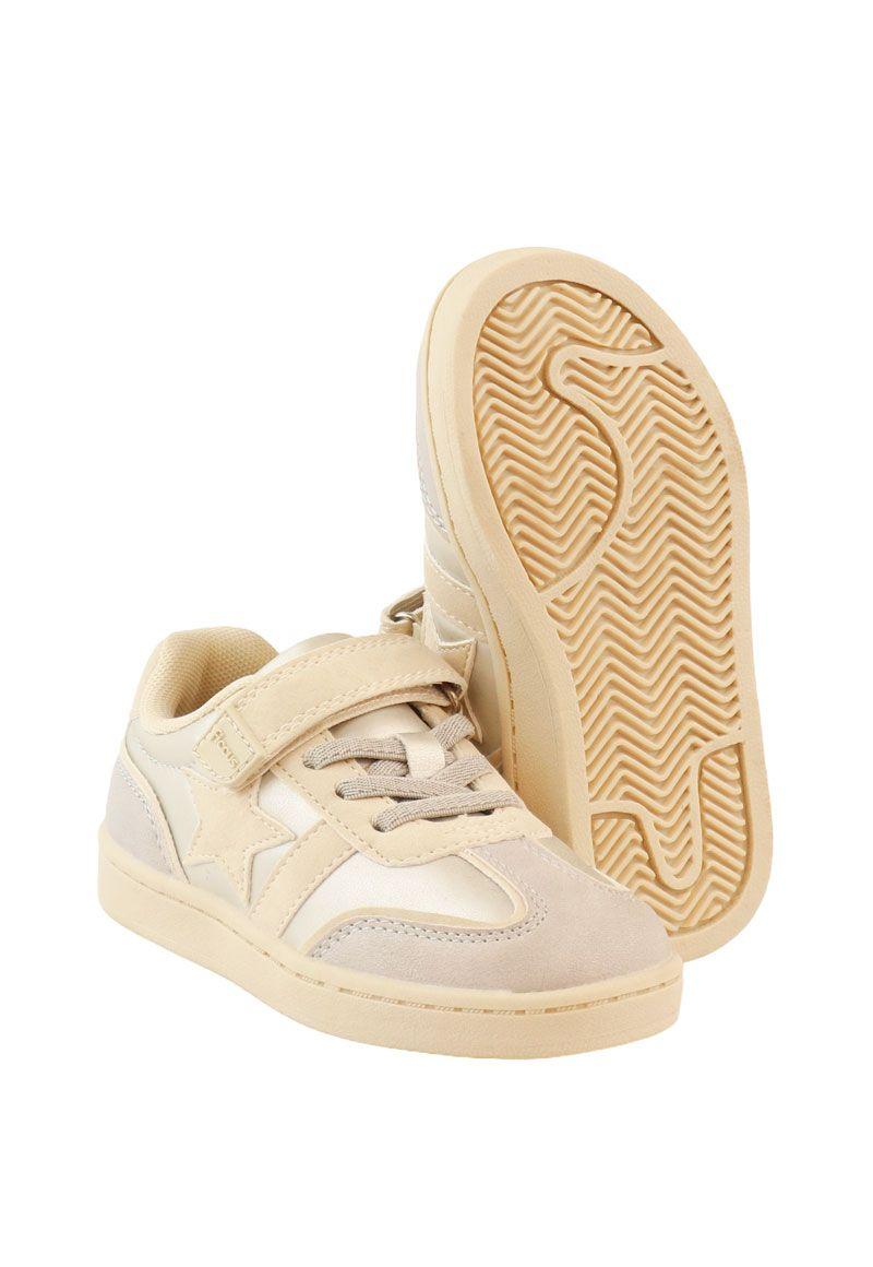 Zapatilla urbana velcro elástico kids niña 837-3