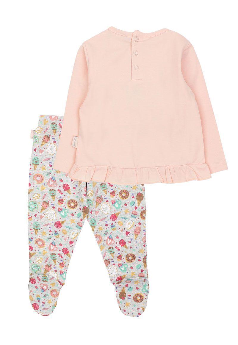 Pijama bebé niña algodón 225-1