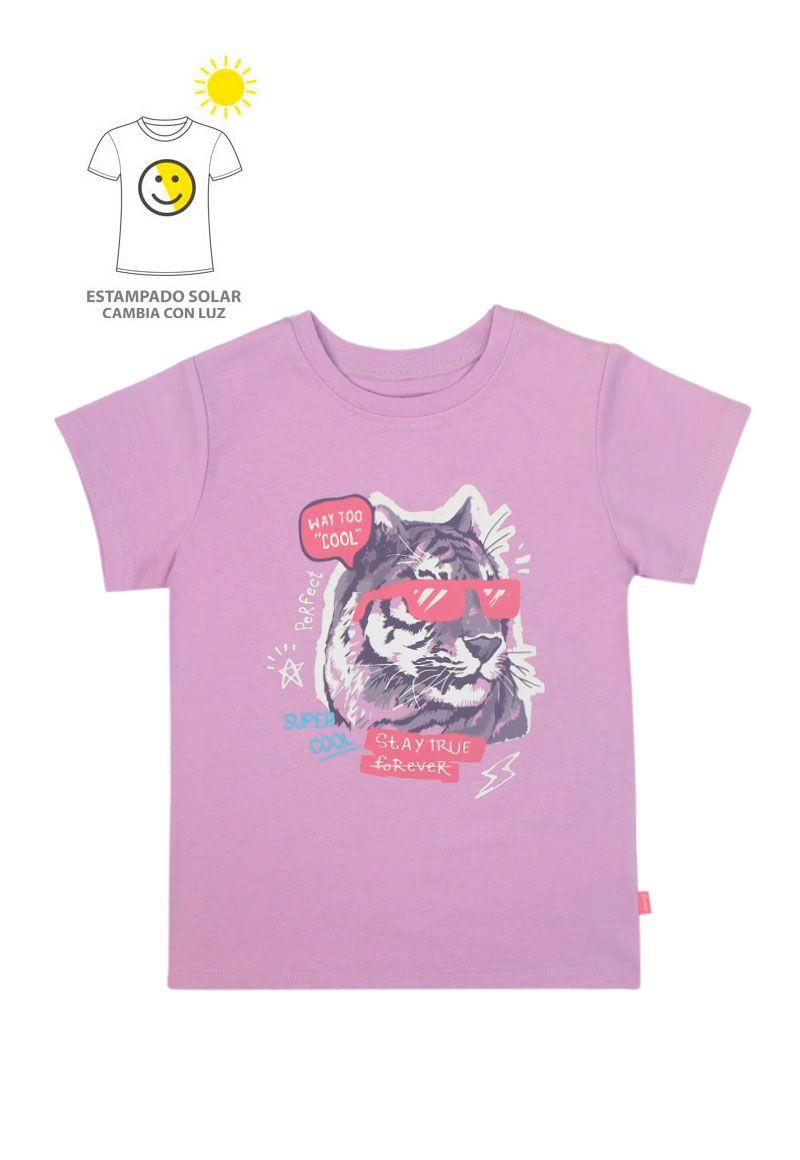 Polera kids niña estampado solar 795c-0