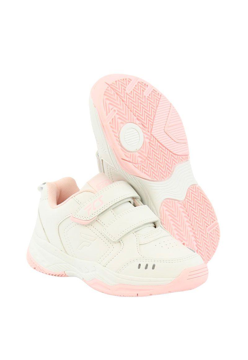 Zapatilla escolar basica blanca 936-3