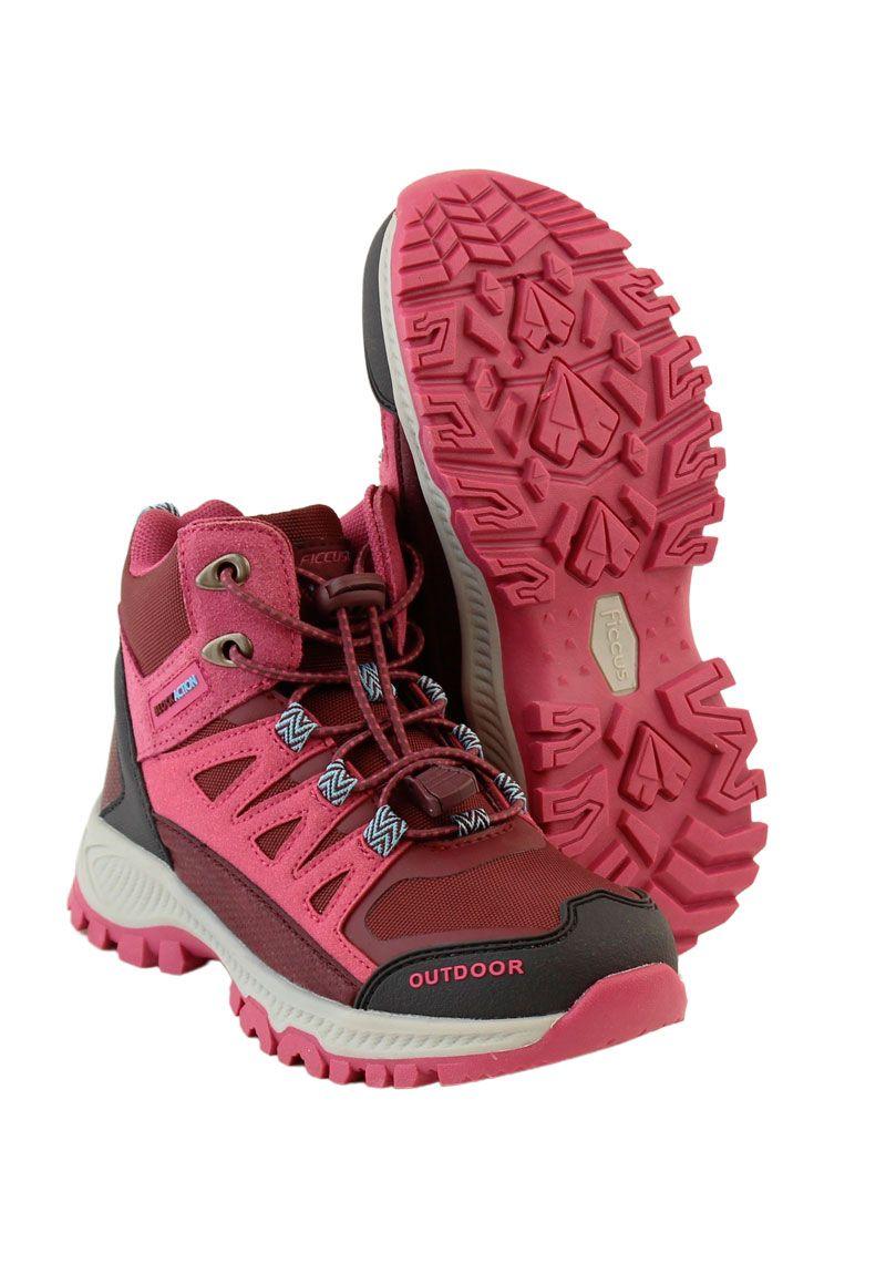 Zapatilla outdoor caña elástico ficcustex w24 niña 914-3