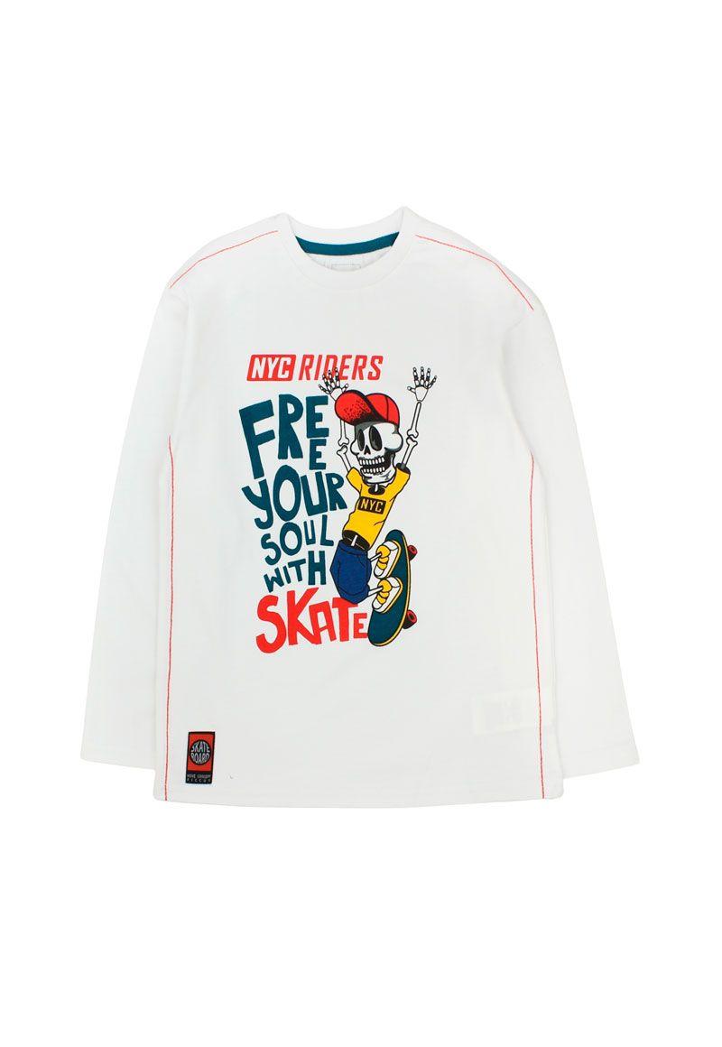 Polera kids niño costuras move 237-0