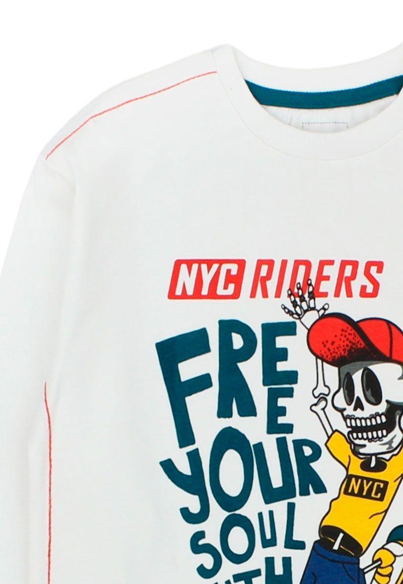 Polera kids niño costuras move 237-2