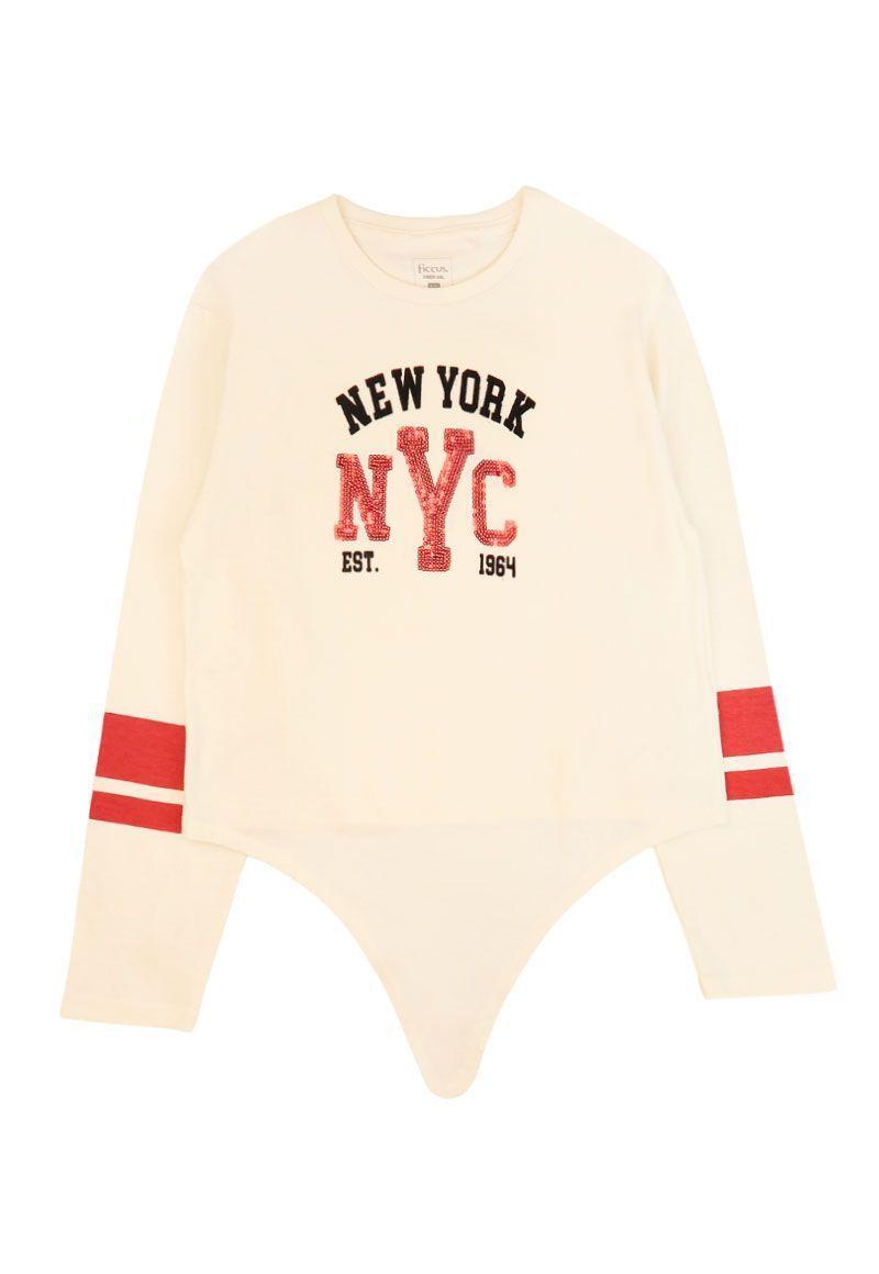 Polera jr niña nudo squad 354v-3