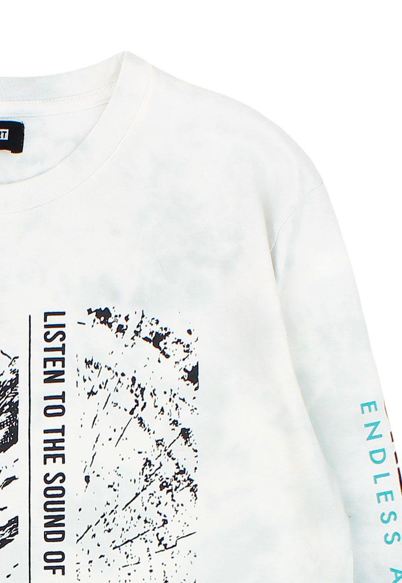 Polera teens niño tie dye estampada adventure 403v-2