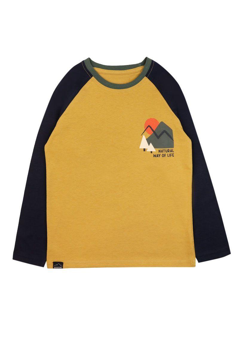 Polera kids niño m/raglan adventure 232-0