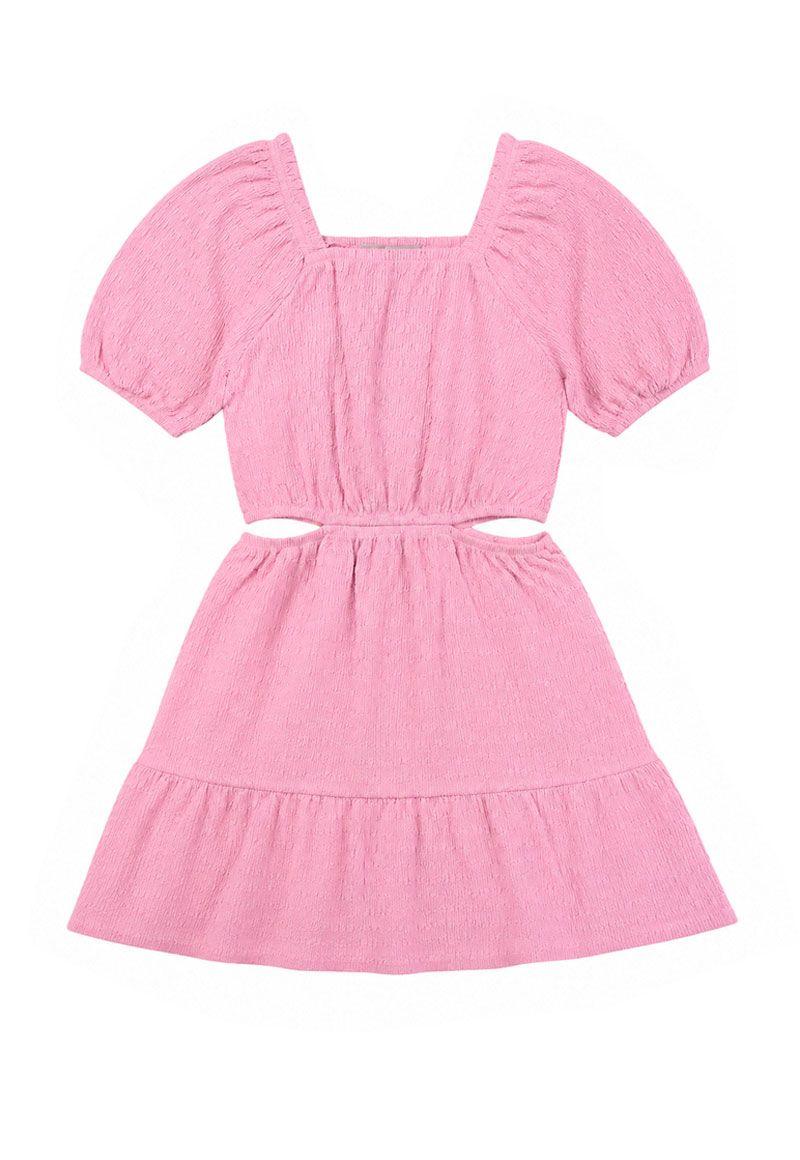 Vestido girls textura sundaze 342-0