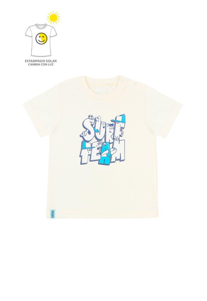 Polera bb niño estampado solar 790i-0
