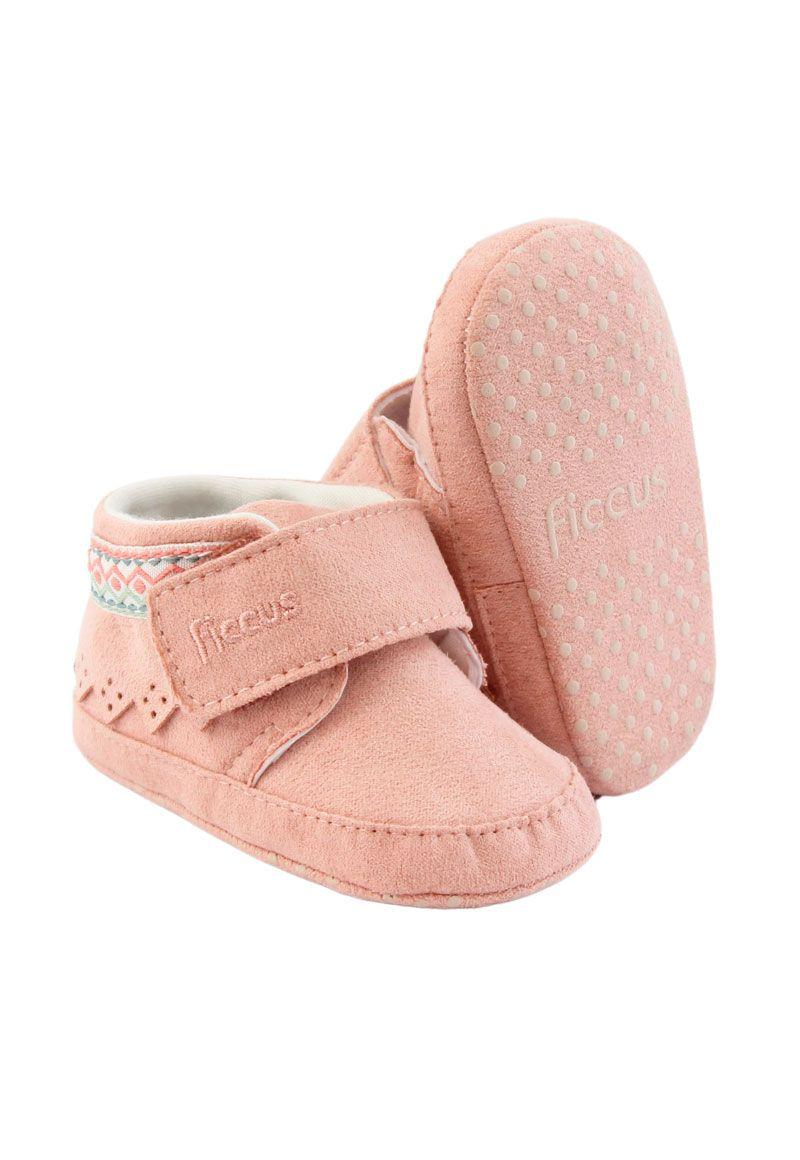 Botín velcro bebé soft niña 807 W24d-3