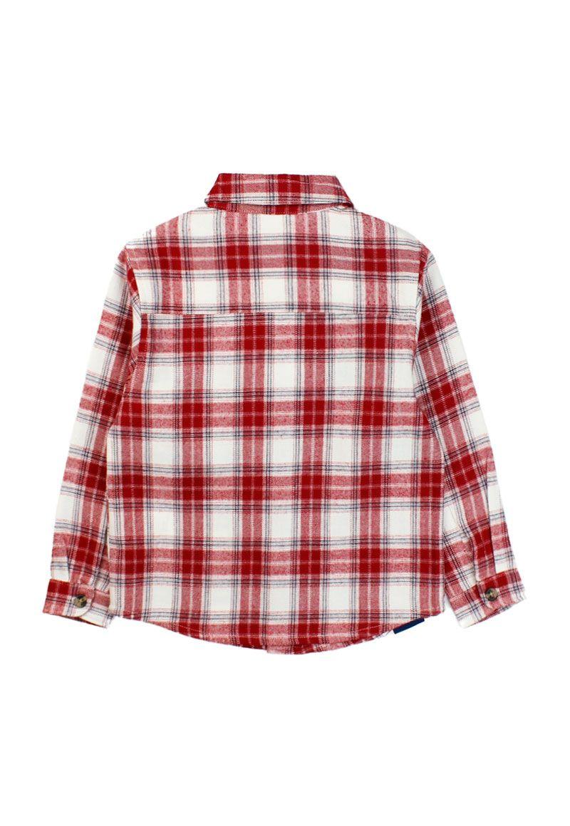 Camisa bebé niño escocesa arctic 145 W24-1