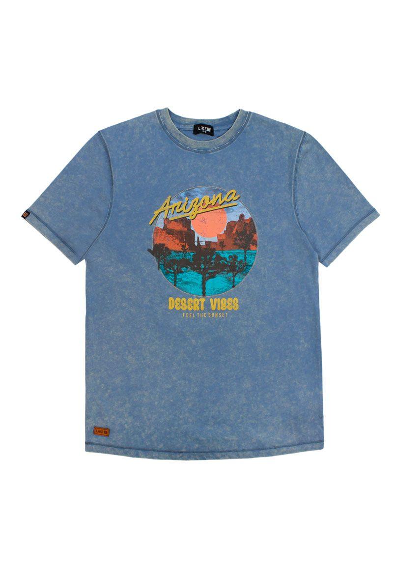 Polera teens niño desgastada free 501b-0