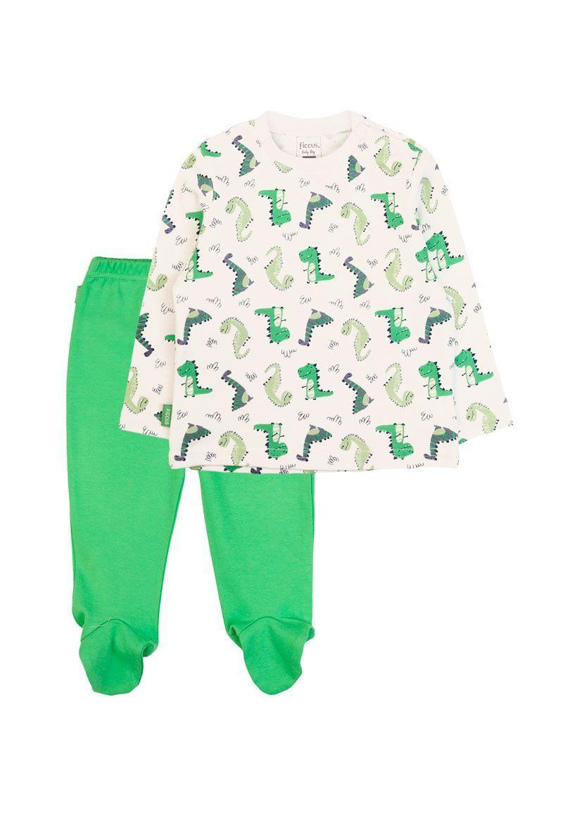 Pijama bb niño 2 piezas dinosaur 176g-0