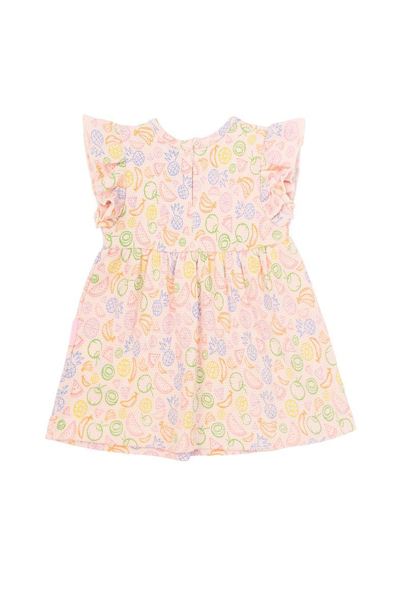 Vestido newborn niña algodón colorful 133B-1