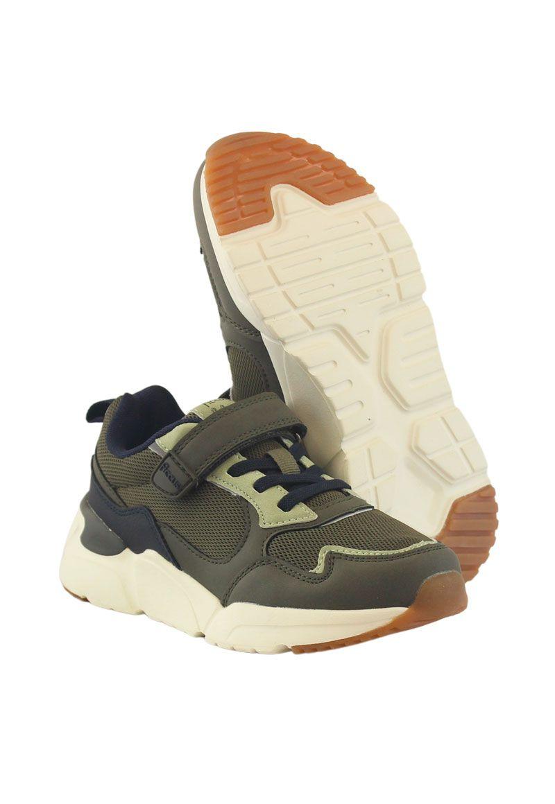 Zapatilla sport velcro elástico junior niño 936-3