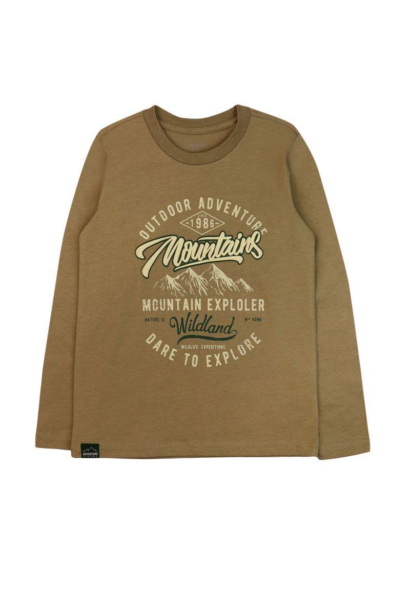 Polera kids niño estampada adventure 231R-0