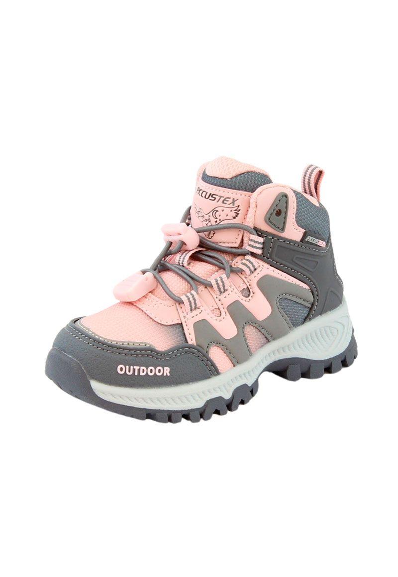 Zapatilla ficcustex caña velcro elástico kids niña 856-1