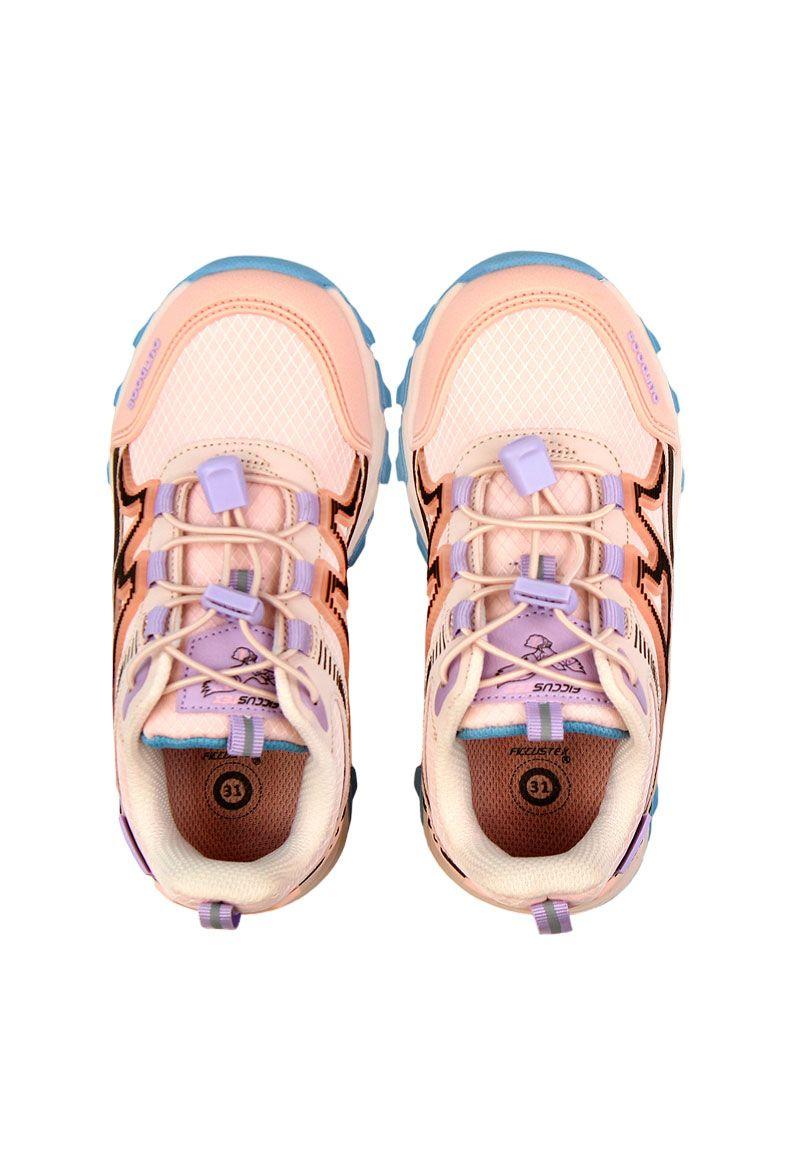 Zapatilla outdoor elástico kids niña 848-1