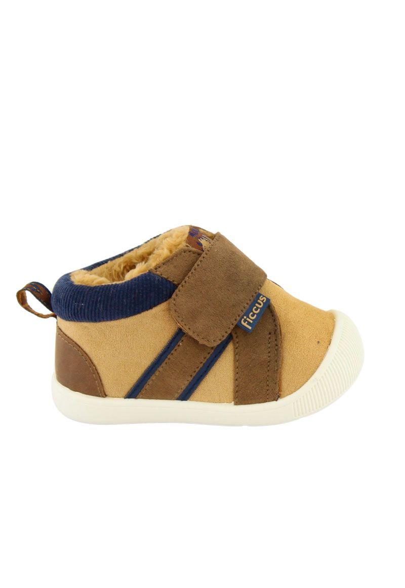 Zapatilla velcro gatear soft niña 821-0