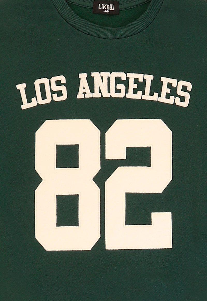 Polerón teens niña oversize squad 438v-2