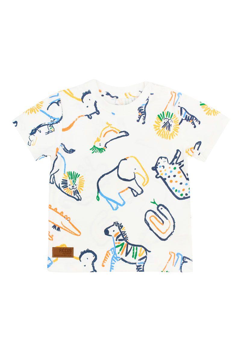 Polera bebé niño estampada free 140-0